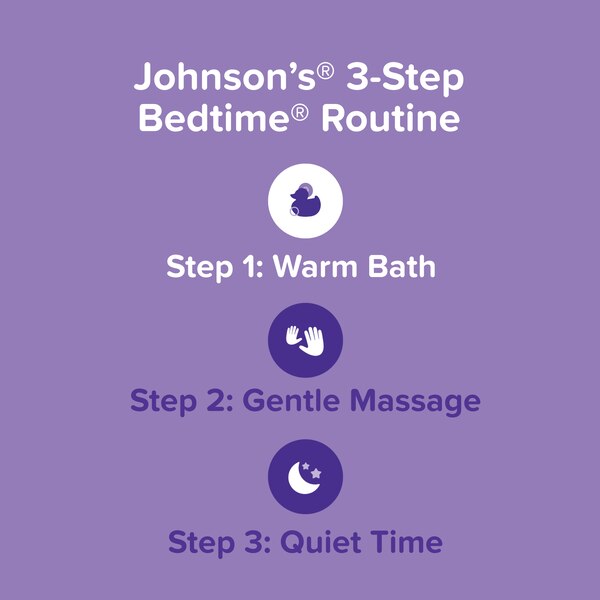 Johnson's Tear-Free Bedtime Baby Bath, Soothing Aromas