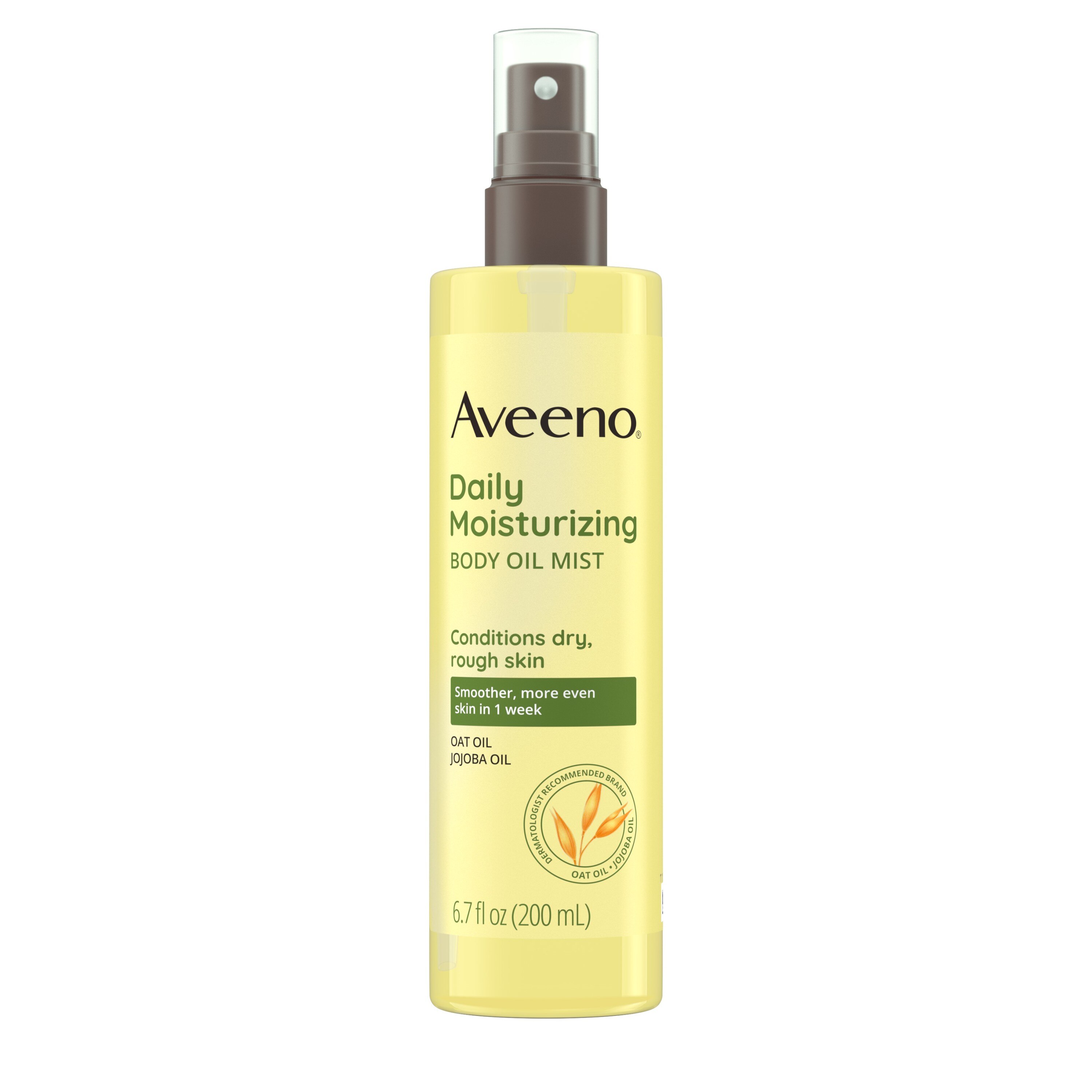 Aveeno Daily Moisturizing Body Oil Mist with Oat Oil, 6.7 OZ