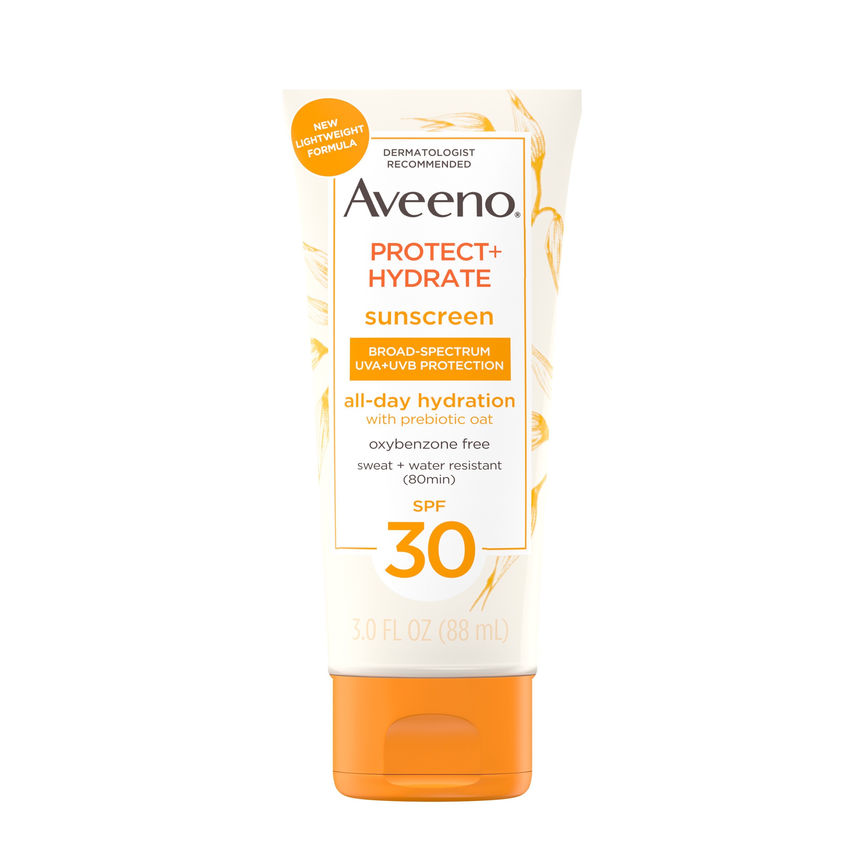 Aveeno Protect + Hydrate Body Sunscreen Lotion, 3 OZ