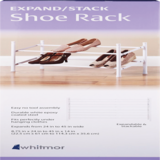 Whitmor Expand/Stack Shoe Rack, thumbnail image 1 of 1