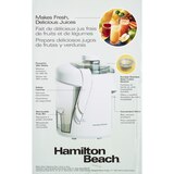 Hamilton Beach HealthSmart Juice Extractor, thumbnail image 4 of 5