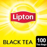 Lipton Tea Bags, Black Tea, 100 ct, 8 oz, thumbnail image 1 of 5