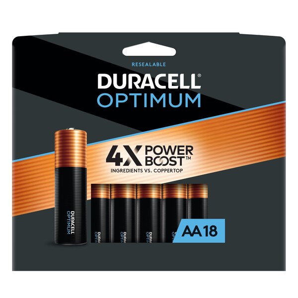 Duracell Optimum Alkaline Batteries, 1.5V AA