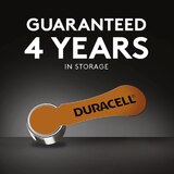 Duracell Size 13 Hearing Aid Batteries, 24/Pack (Orange), thumbnail image 3 of 5