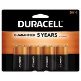 Duracell Coppertop 9V Alkaline Batteries, thumbnail image 1 of 5