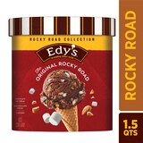 Edy's/Dreyer's The Original Rocky Road Ice Cream, 1.5 Quart Tub, thumbnail image 2 of 9