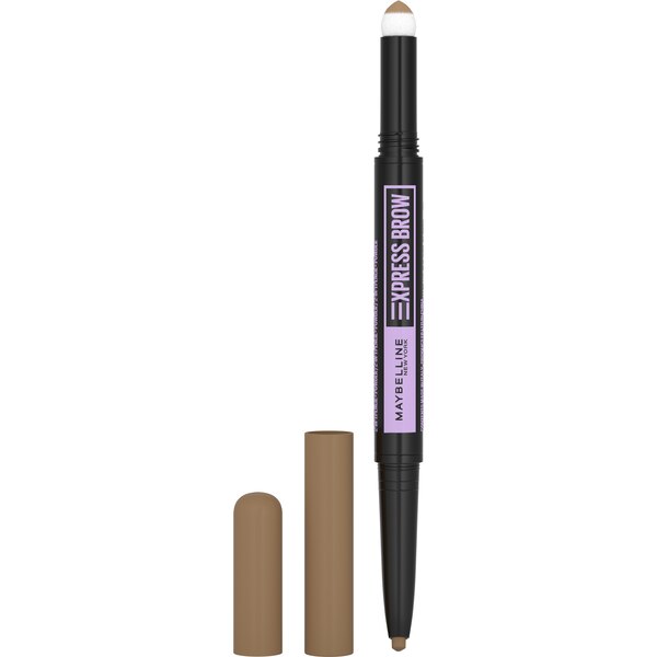 Maybelline Express Brow 2-In-1 Pencil and Powder, Eyebrow Makeup