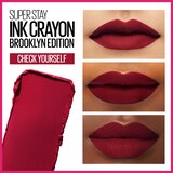 Maybelline SuperStay Ink Crayon Lipstick, Matte Longwear Lipstick Makeup, thumbnail image 3 of 7