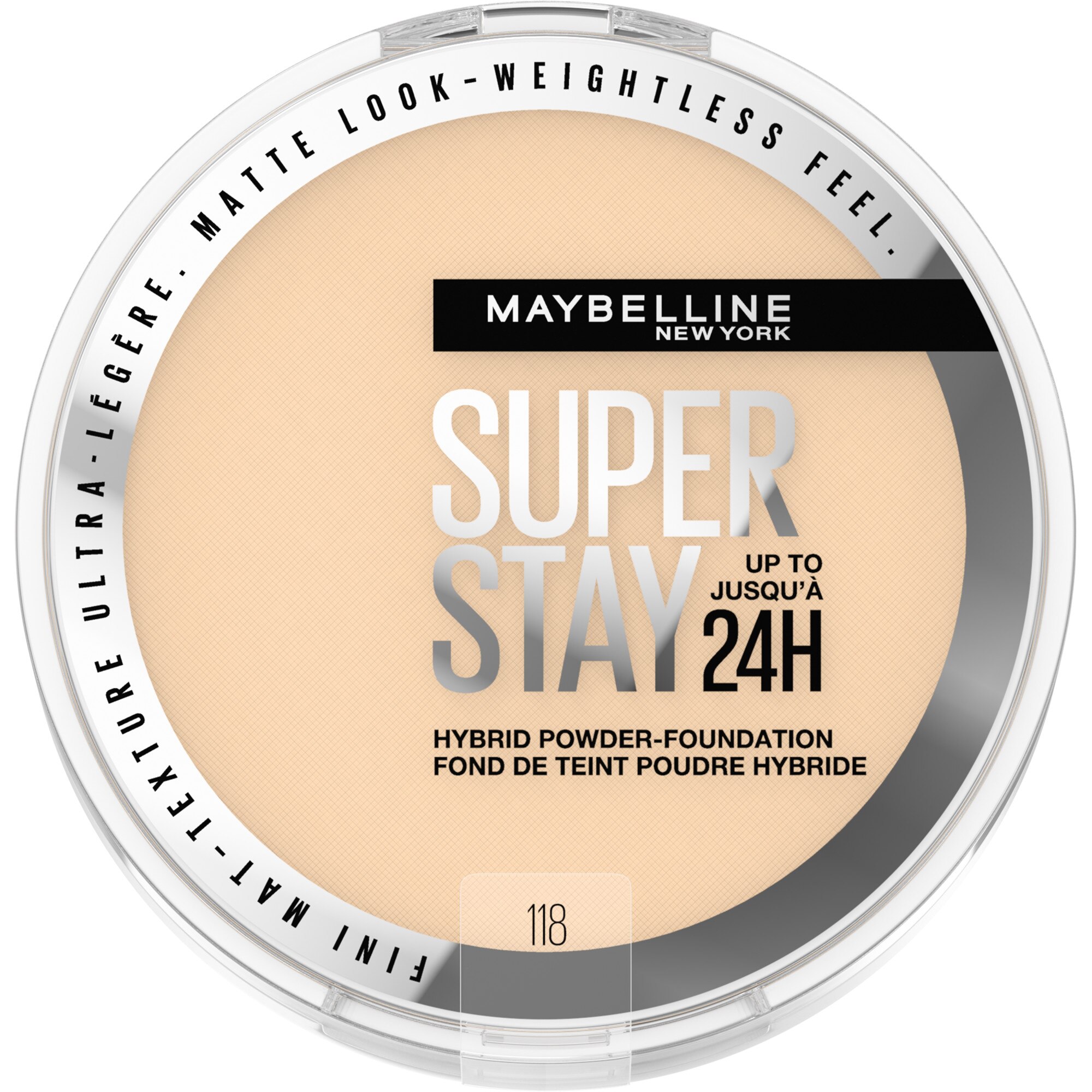 Maybelline New York Super Stay Up to 24HR Hybrid Powder-Foundation 0.21 OZ