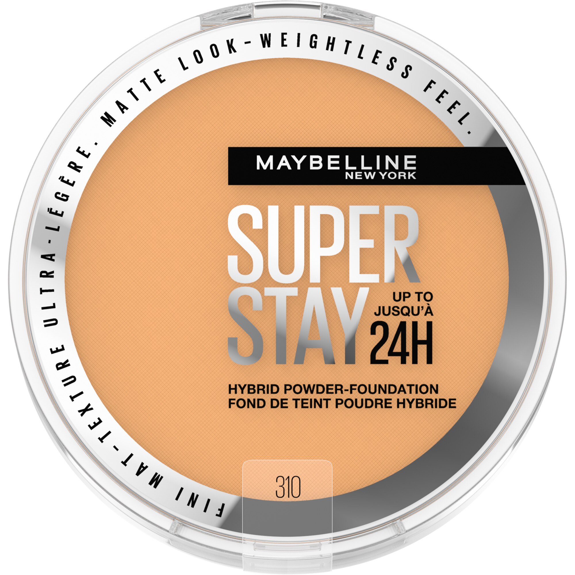 Maybelline New York Super Stay Up to 24HR Hybrid Powder-Foundation 0.21 OZ image.