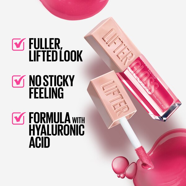 Maybelline New York Lip Gloss Makeup With Hyaluronic Acid 0.18 OZ