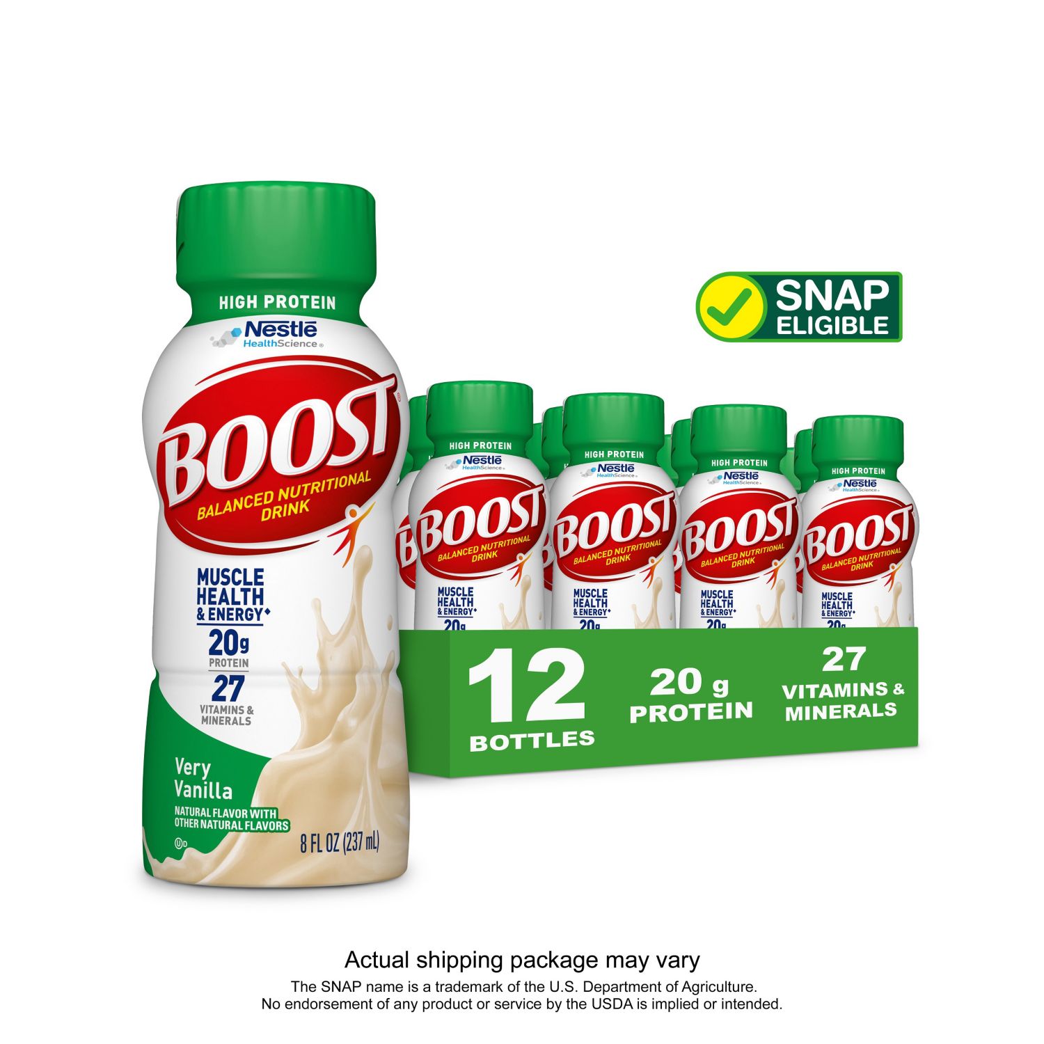 BOOST High Protein Nutritional Drink image.