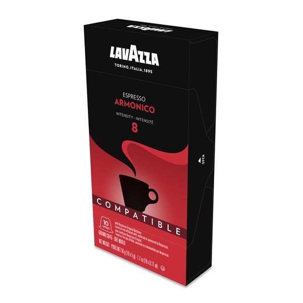 Lavazza NCC Capsules Intenso Espresso, 10ct, 1.7 oz