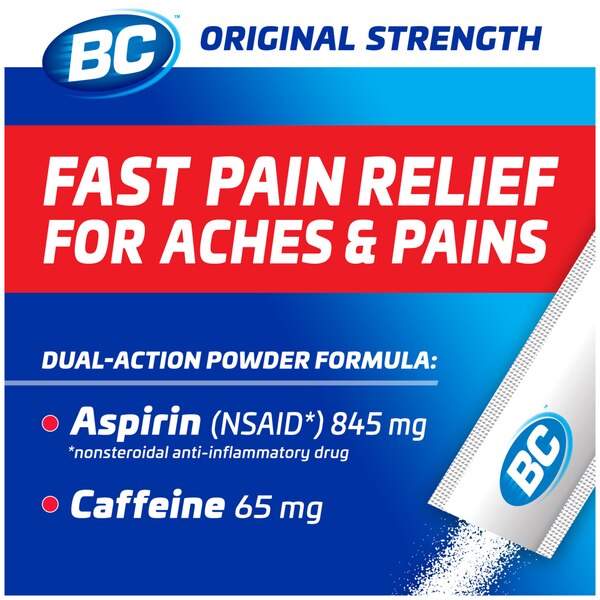 BC Aspirin Fast Pain Relief Powder