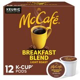 McCafe Breakfast Blend Light Roast K-Cup Pods, 12 ct, thumbnail image 1 of 6
