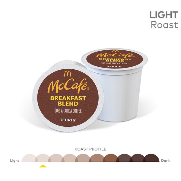 McCafe Breakfast Blend Light Roast K-Cup Pods, 12 ct