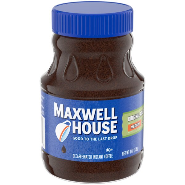 Maxwell House Original Decaf Instant Coffee, 8 oz