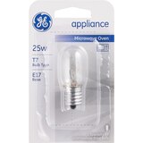 GE Microwave Oven 25w Appliance Lightbulb, thumbnail image 1 of 2