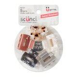 Scunci Mini Open Cut Claw Clips 5pk, thumbnail image 1 of 4