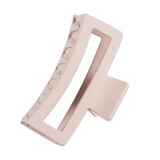 Scunci Soft Touch Open Cut Rectangle Claw Clip, Blush, thumbnail image 5 of 5