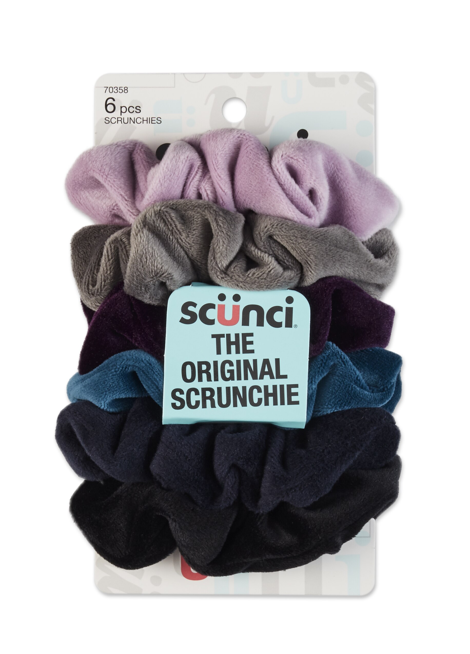 Scunci The Original Velour Scrunchie