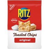 RITZ Toasted Chips Original Crackers, 8.1 oz, thumbnail image 1 of 5