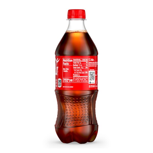 Coca-Cola Soda Soft Drink, 20 oz