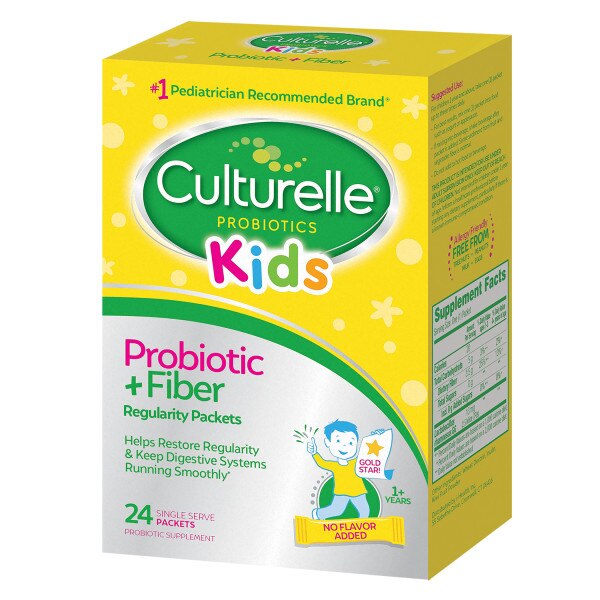 Culturelle Kids Probiotic + Fiber Regularity Packets