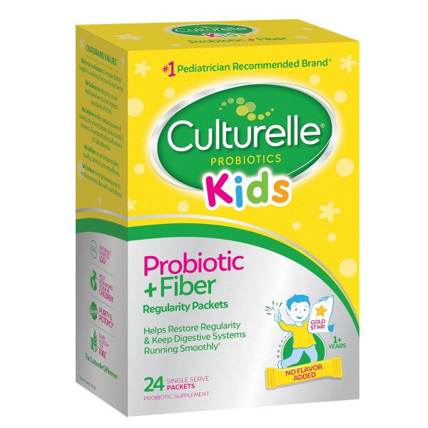 Culturelle Kids Probiotic + Fiber Regularity Packets