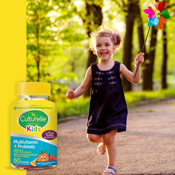 Culturelle Kids Multivitamin + Probiotic Lutein Gummies, 60 CT