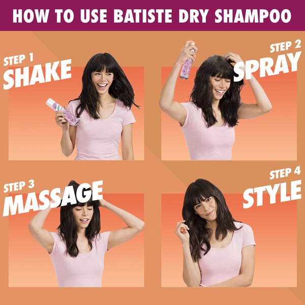 Batiste Dry Shampoo, Divine Dark, Mini 1.06 OZ