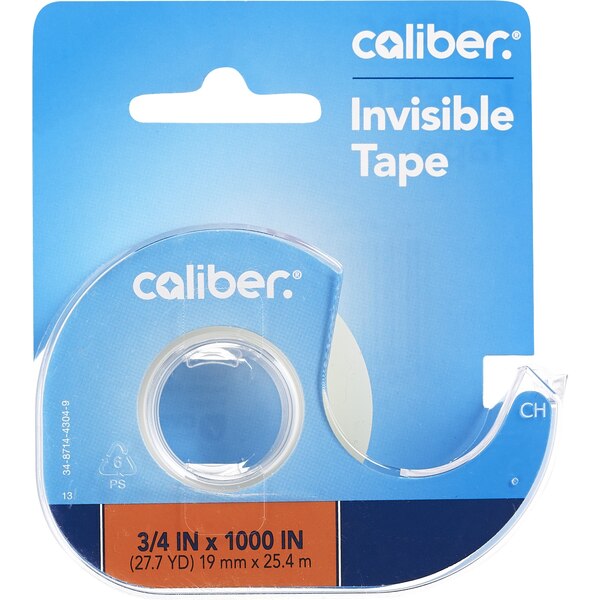 Caliber Invisible Tape (3/4 in x 1000 inch)