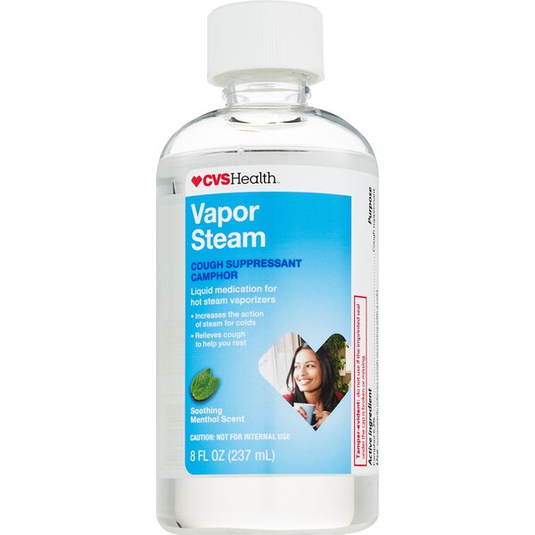 CVS Health Vapor Steam Cough Suppressant, Soothing Menthol, 8 OZ