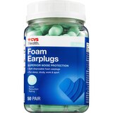 CVS Health Foam Earplugs Advanced Protection, 50 CT, thumbnail image 1 of 4