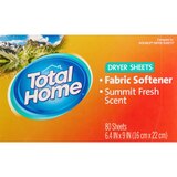 Total Home Fabric Softener Sheets, thumbnail image 1 of 8