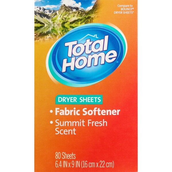 Total Home Fabric Softener Sheets