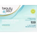 Beauty 360 Hydrating Beauty Bar White 4 OZ, 2 CT, thumbnail image 1 of 3