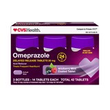 CVS Health Omeprazole Delayed Release Acid Reducer Tablets, thumbnail image 1 of 10