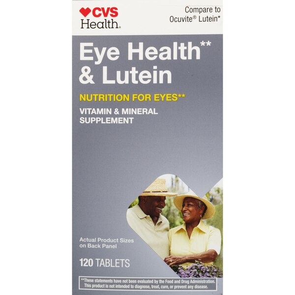 CVS Health Eye Health & Lutein Tablets, 120 CT