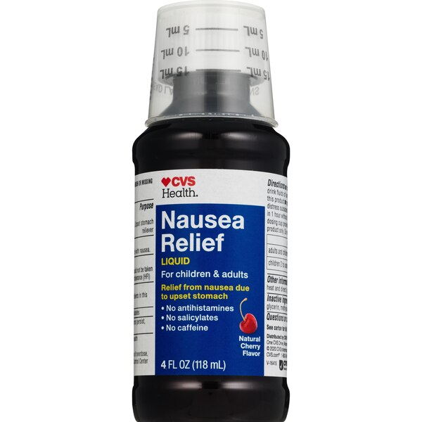 CVS Health Nausea Relief Liquid, Cherry, 4 OZ