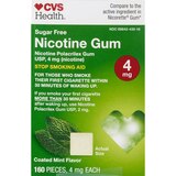 CVS Health Sugar Free Nicotine Gum, Mint, thumbnail image 2 of 7