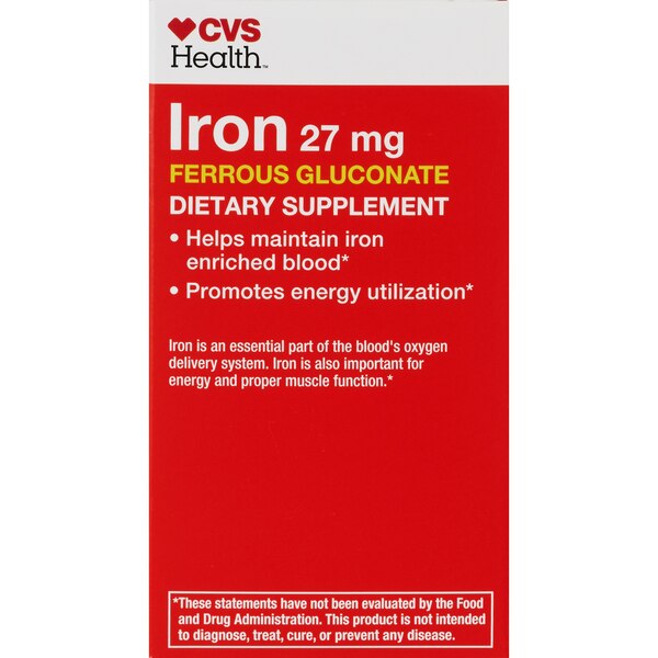 CVS Health Iron Tablets, 100 CT