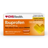 CVS Health Ibuprofen Pain Reliever & Fever Reducer (NSAID) 200 MG Caplets, thumbnail image 1 of 8