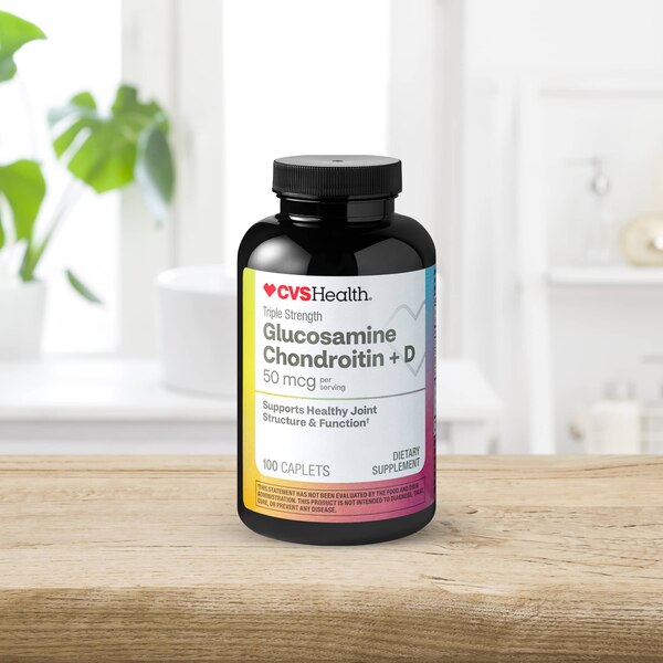 CVS Health Glucosamine Chondroitin + D3 Caplets