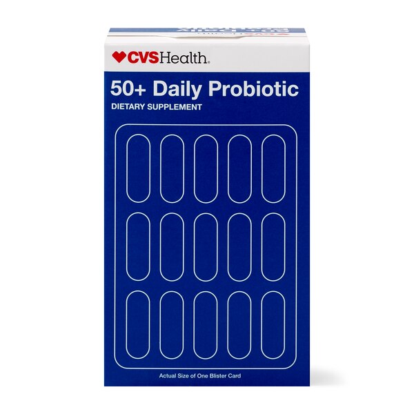CVS Health Adult 50+ Probiotic Capsules, 90 CT