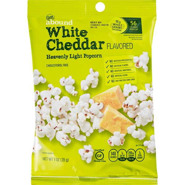 Gold Emblem Abound White Cheddar Heavenly Light Popcorn, 1 oz