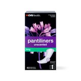 CVS Health Long Panty Liners, Unscented, Regular, thumbnail image 1 of 6