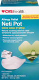 CVS Health Allergy Relief Neti Pot Sinus Wash System, thumbnail image 1 of 3