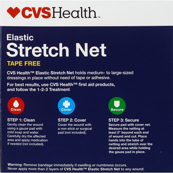 CVS Health Elastic Stretch Net