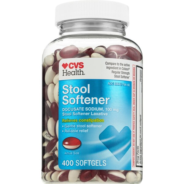 CVS Health Stool Softener 100 MG Softgels